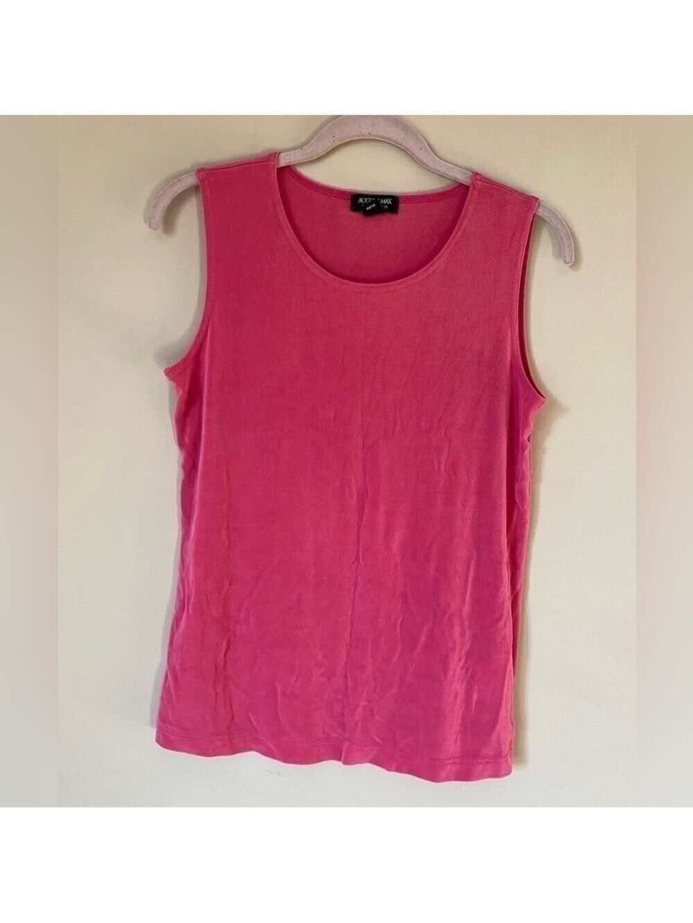 August Max Pink Tank Top M